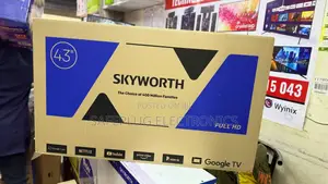 Skyworth 43" Smart Android , Framless Tv