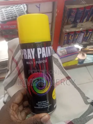 Yellow Colour Spray Paint