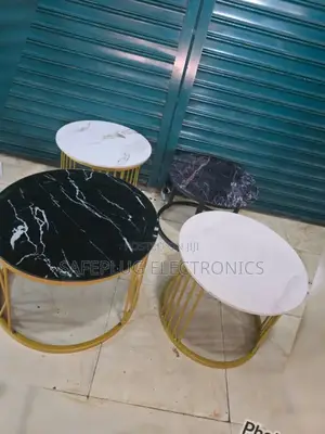 Coffee Table Single Piece Assembled Marble Table