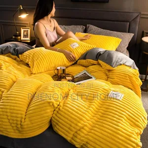 Warm Velvety Beddings Set