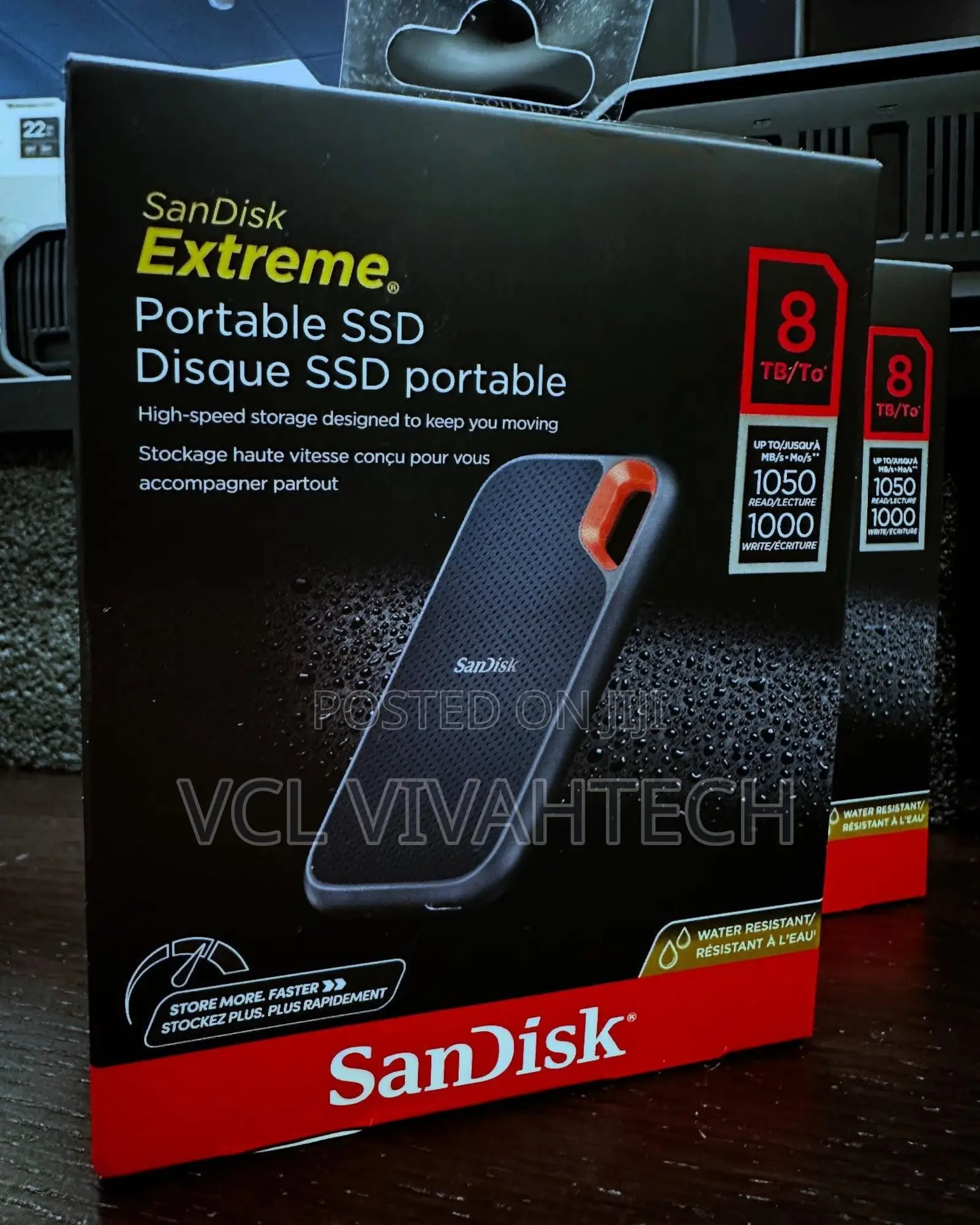 Sandisk 8tb Extreme Portable SSD - Up to 1050mb/S