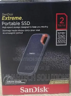 Sandisk 2tb Extreme Portable Ssd|| Sandisk E61 2tb