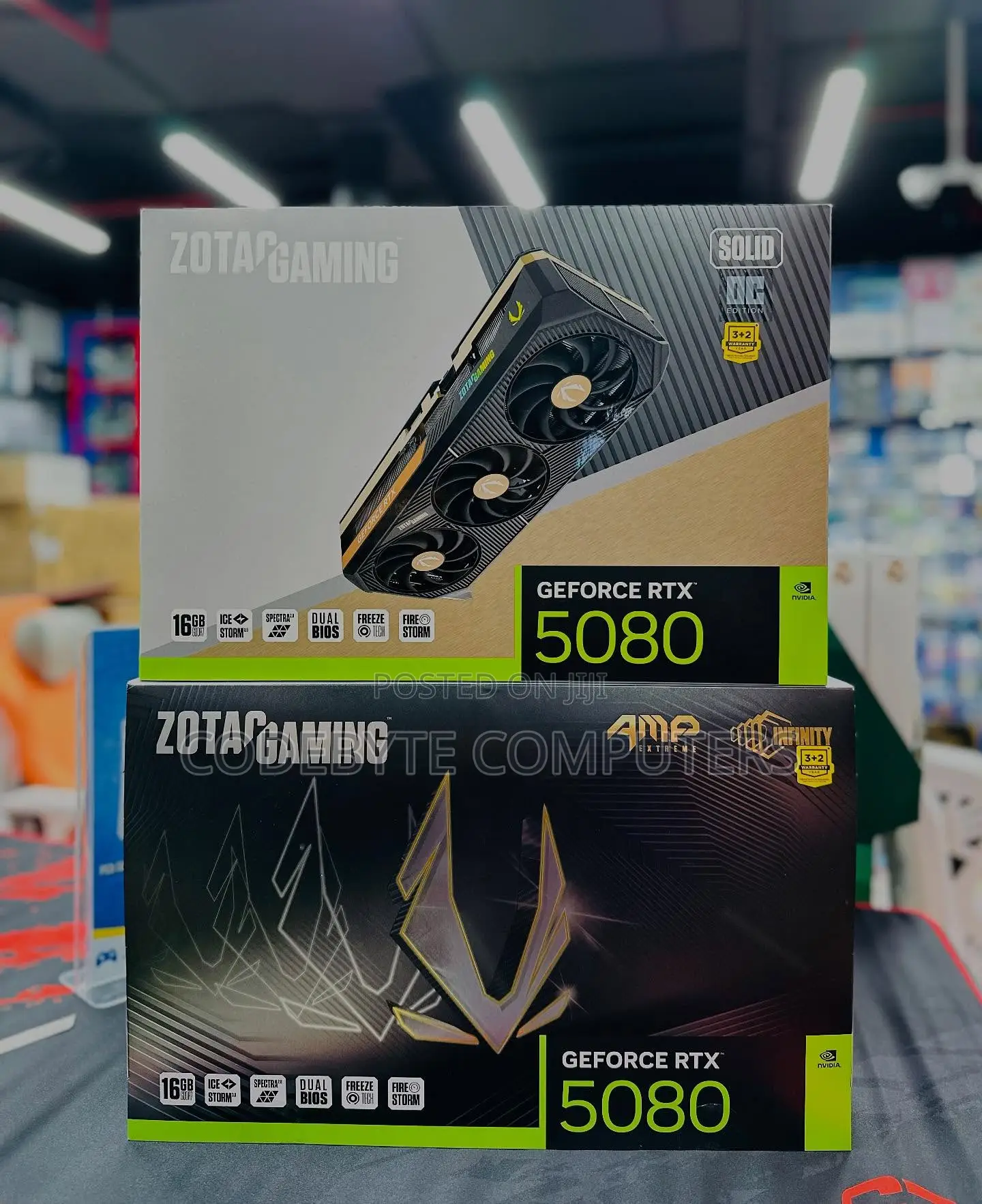 Geforce Rtx 5080 Amp Extreme 16gb Gddr7 Graphics Card