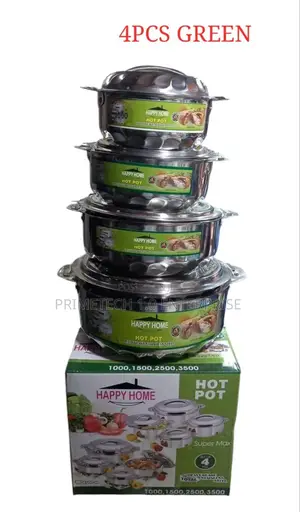 Happy Home Hot Pots -4 PCS