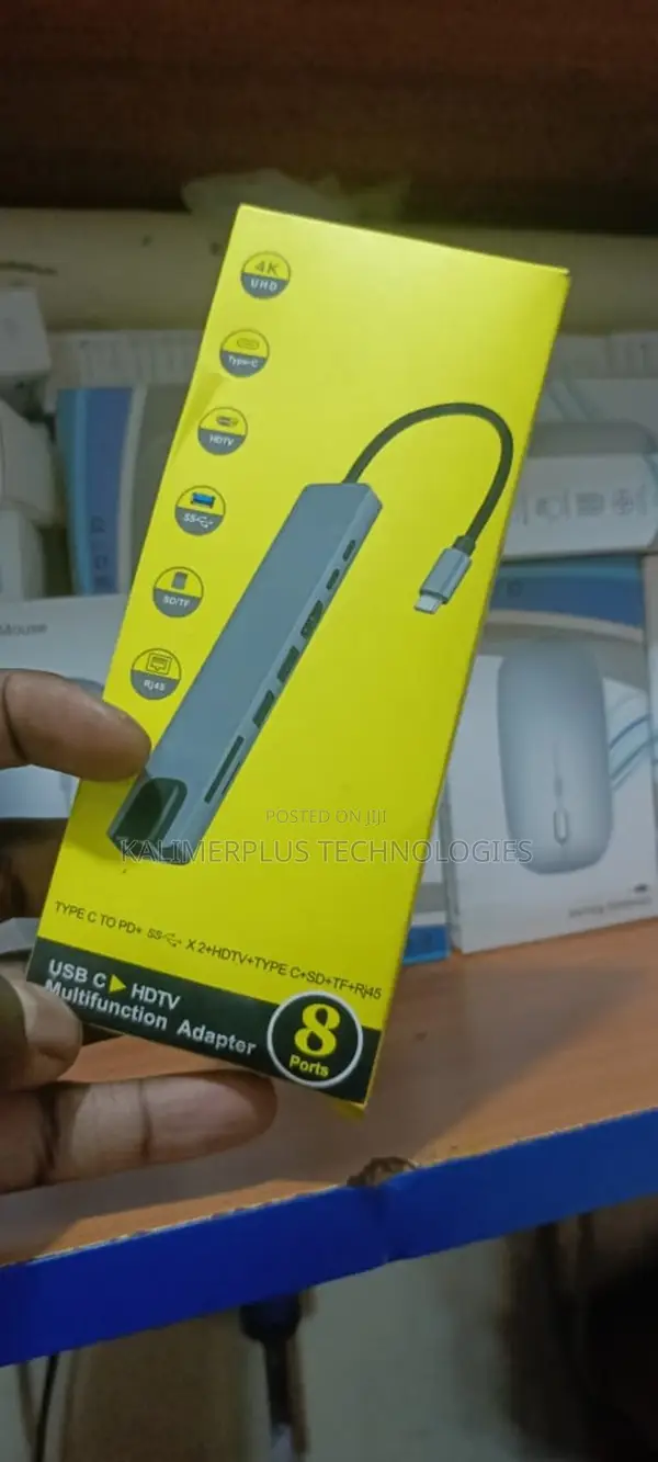 Usb C to HDTV 8 in 1 Usb Hub