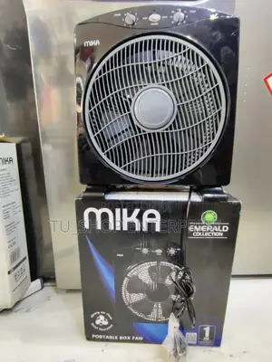 *Mika Portable Box Fan 12"