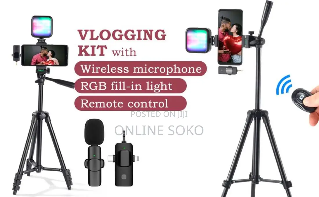 Multi-Functional Content Creator Youtuber Vlogging Kit