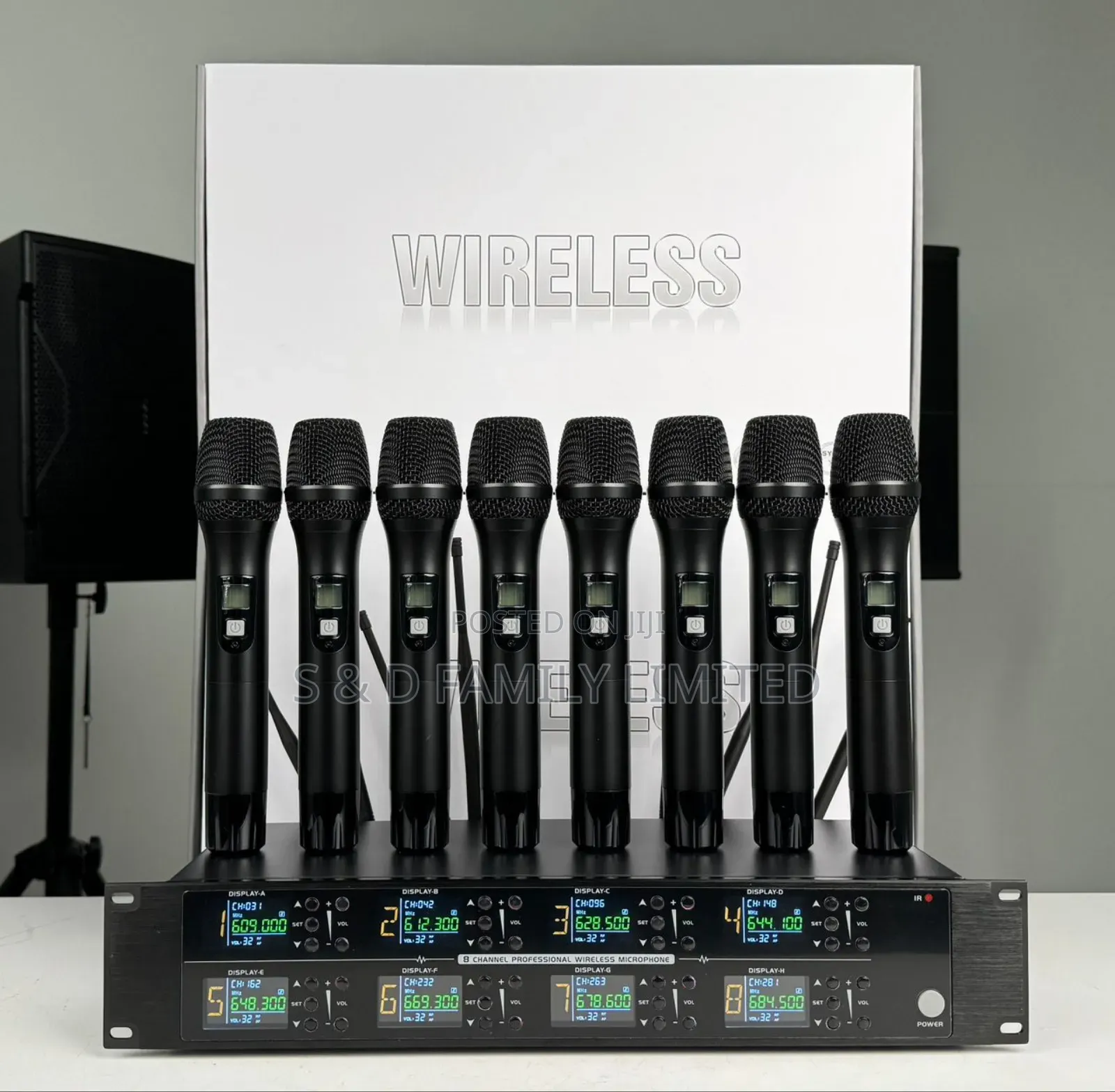 JBL 8 in 1 Wireless Microphone