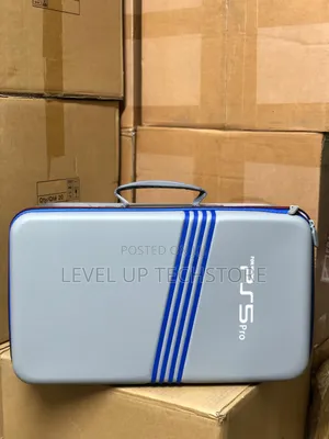 Ps5 Pro Hard Shell Travel Bag - Gray