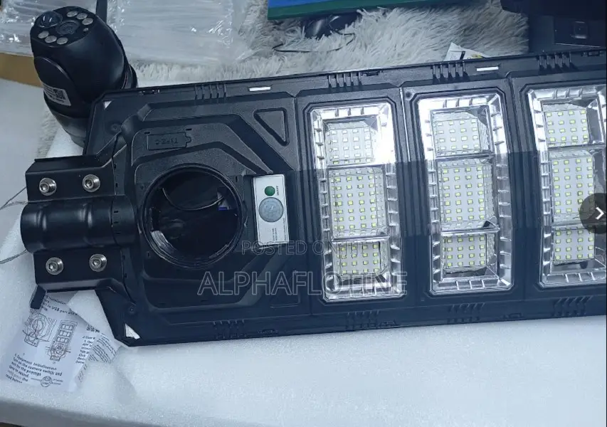 2-in-1 Security Camera Street Light Solar System