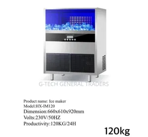Premier 120kg/24h Heavy Duty Commercial Ice Maker Machine