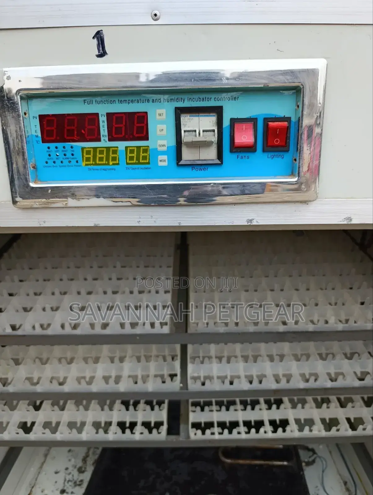 Used in Good Condition 528eggs Fully Automatic Egg Incubator