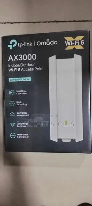 Tp-Link Ax3000 Indoor/Outdoor Wifi 6 Access Point