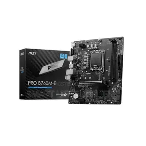Msi Pro B760m-E Ddr5 Motherboard Lga 1700 12/13/14th Gen Cpu