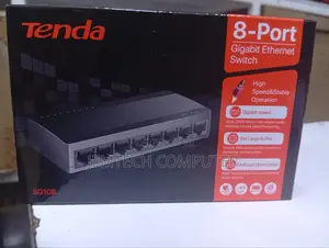 Tenda 8-Port Gigabit Ethernet Desktop Switch - Sg108