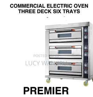 3 Deck 6 Tray Industrial Oven/ Commercial Oven 6 Tray