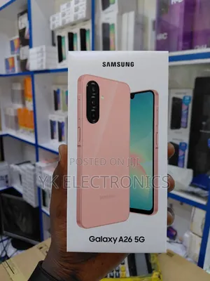 New Samsung Galaxy A26 128 GB Pink