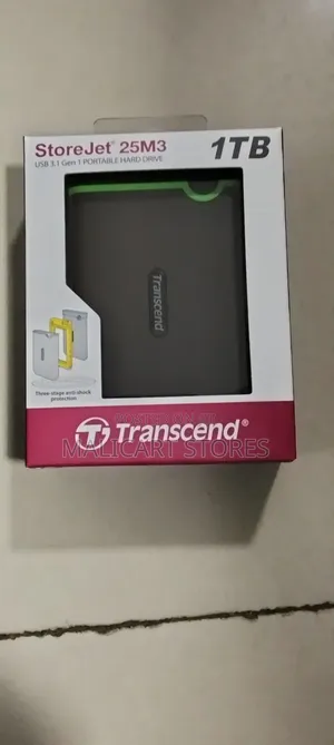 Transcend External HDD 1tb – Iron Grey