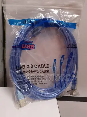 Printer Cable 5 Metres Long High Speed Data Passage