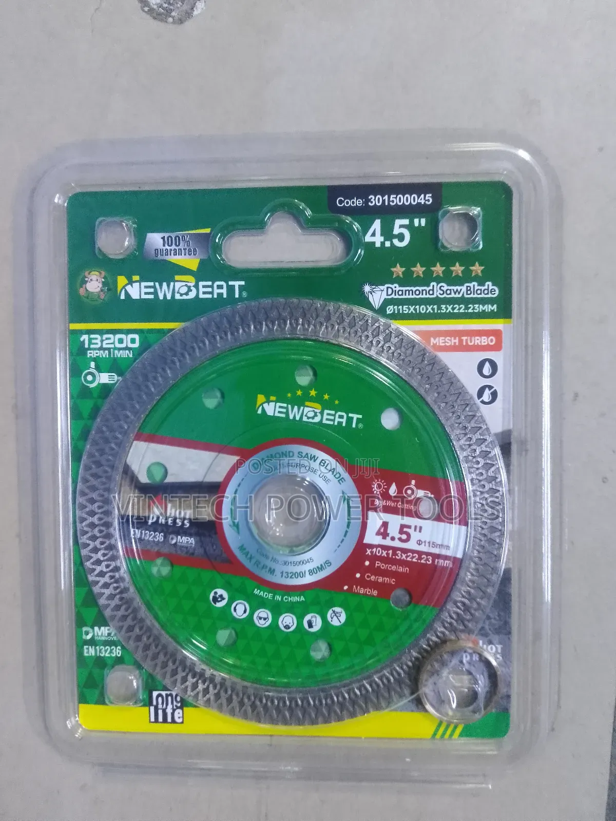 Continuous Diamond Disc 4.5"