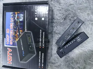 1x4 Hdmi Splitterout HDM Splitter Audio Video Box Support 3d