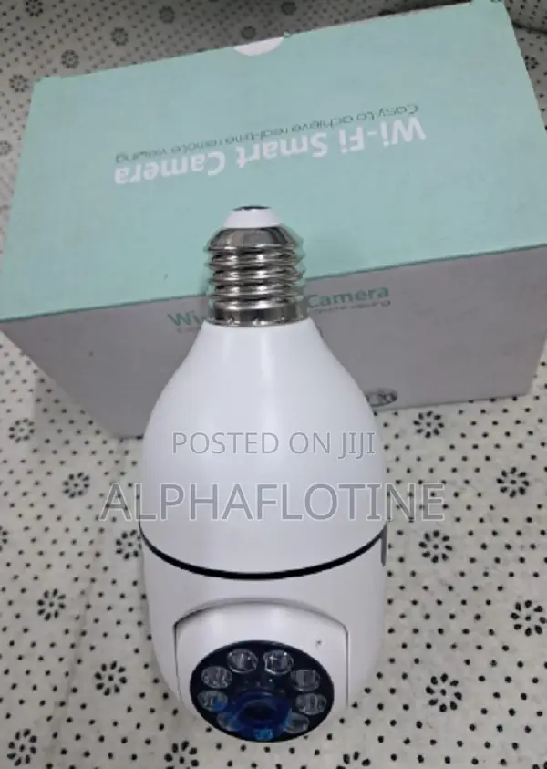 Icsee 2mp CCTV Bulb Security Camera