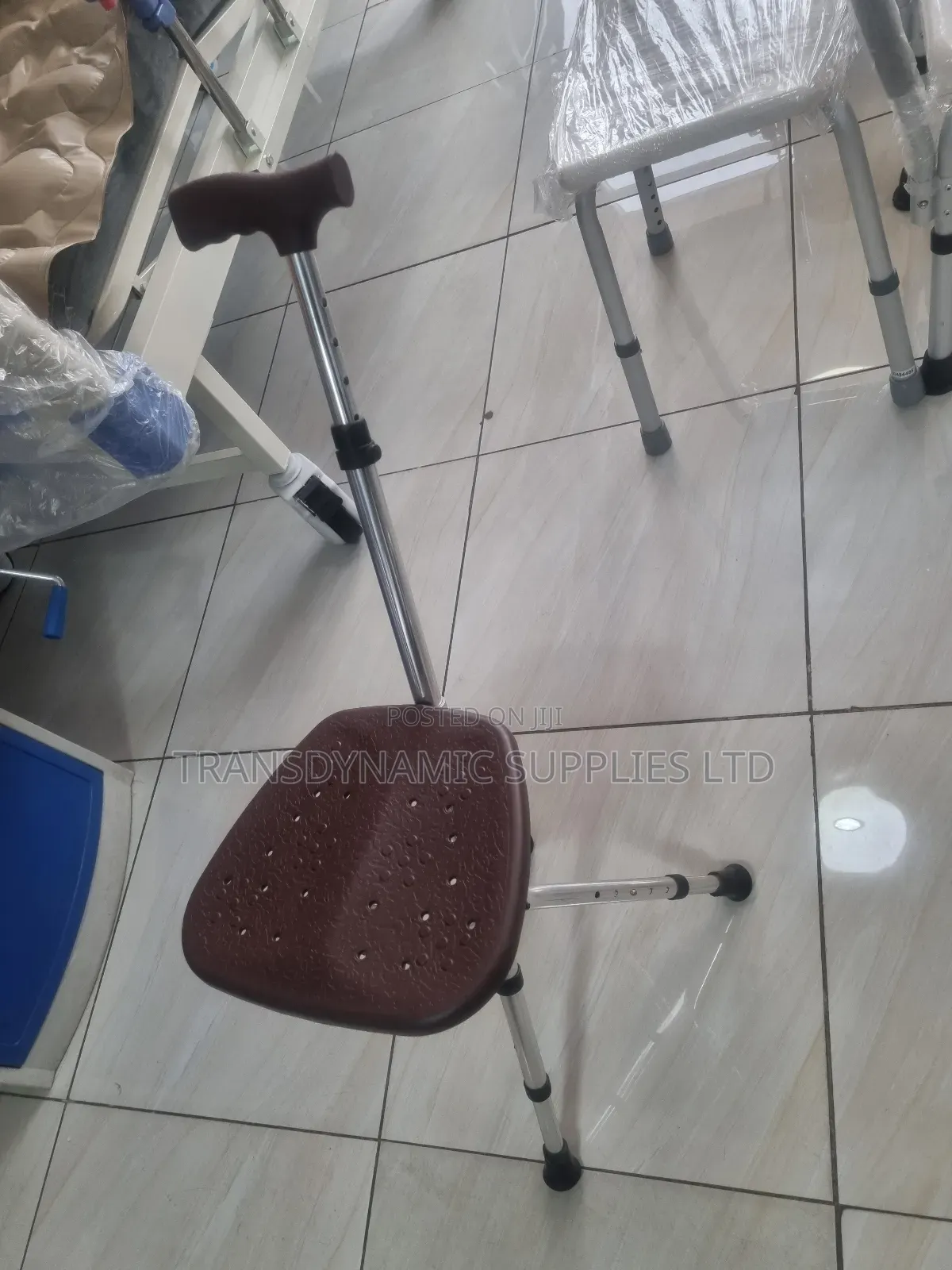 Adjustable Walking Stick With Seat