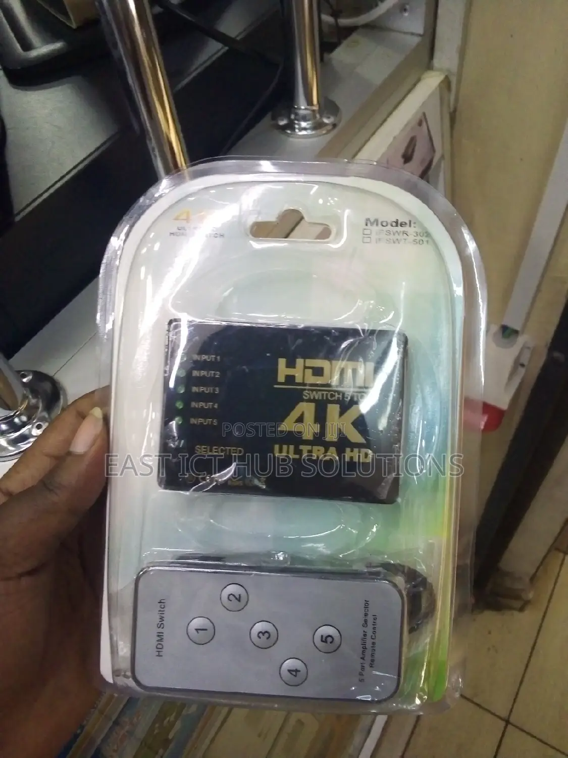 HDMI Switch (5 Inputs 1 Output)