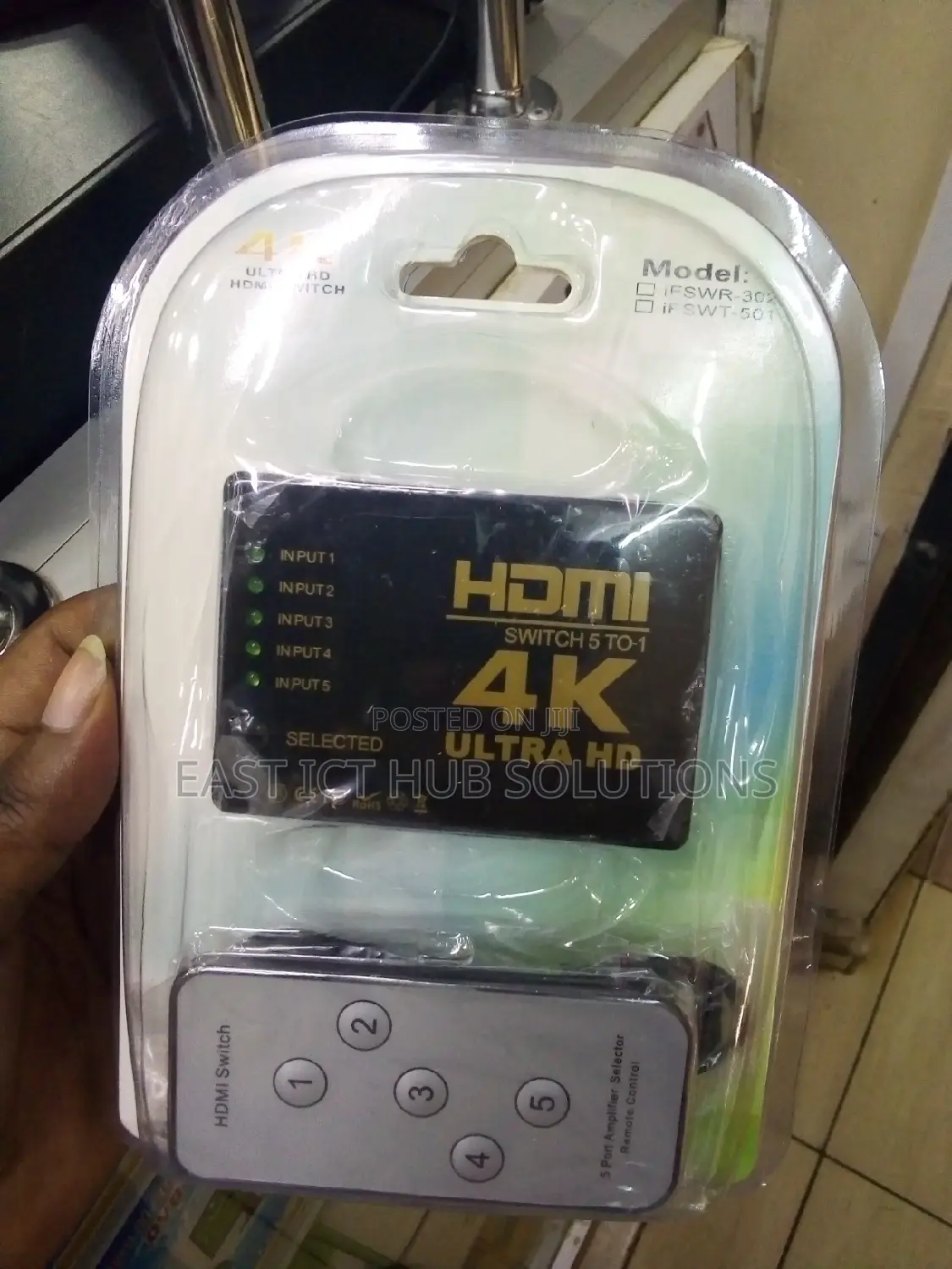 HDMI Switch (5 Inputs 1 Output)