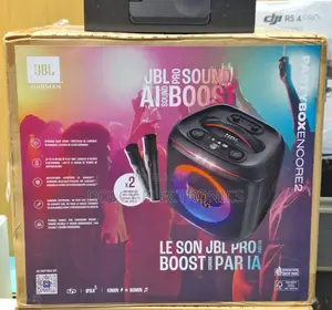 Jbl Partybox Encore Essential 2 With 2 Microphones