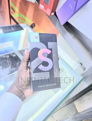 New Samsung Galaxy S21 Ultra 5G 256 GB Black