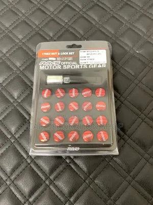 20pcs Rays Steel Red Wheel Lug Nuts for Different Car Model