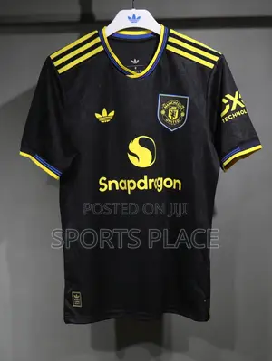 Manchester United 25/26 3rd Kit Jersey - Adidas Black Kit