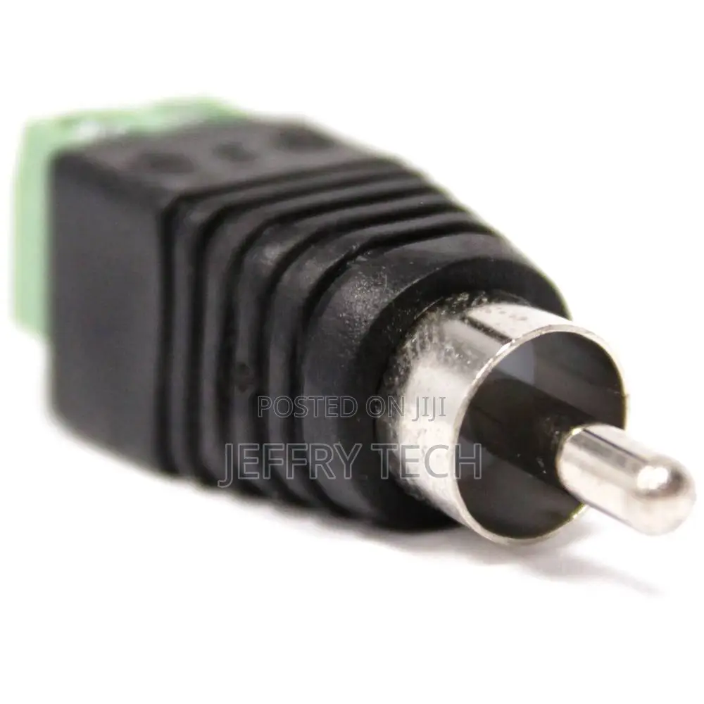 Rca Adapter Male to Terminal Block