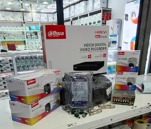 Full Color CCTV Colorvu Dahua 8 Cameras Complete Package