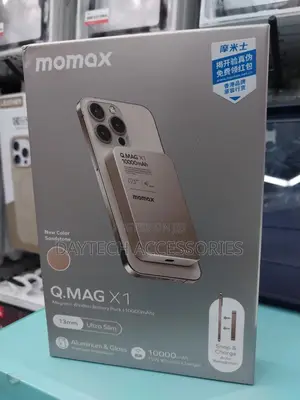 Momax Q.Mag X1 Magsafe 15w Wireless Power Bank 10000mah
