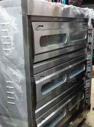 Professional 3 Deck 9 Tray Commercial Electric Oven