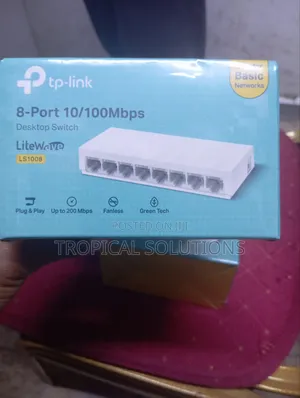 Tp-Link 8 Port Tl-Ls1008 100mbps Switch