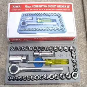 40pc Spanner Socket Set for Cars or Motorcycle