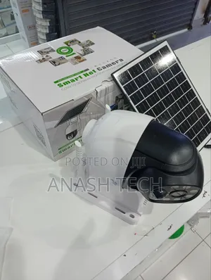 5x Digital Zoom Single Lens CCTV Solar Camera