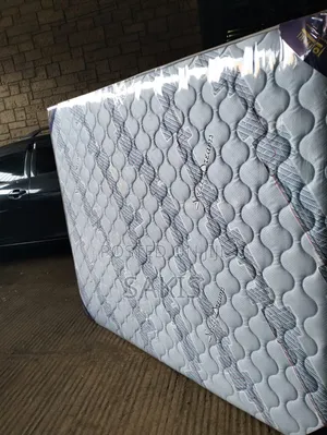 5 X 6 X 8 High Density Quilted Fiber Mattress. Free Delivery
