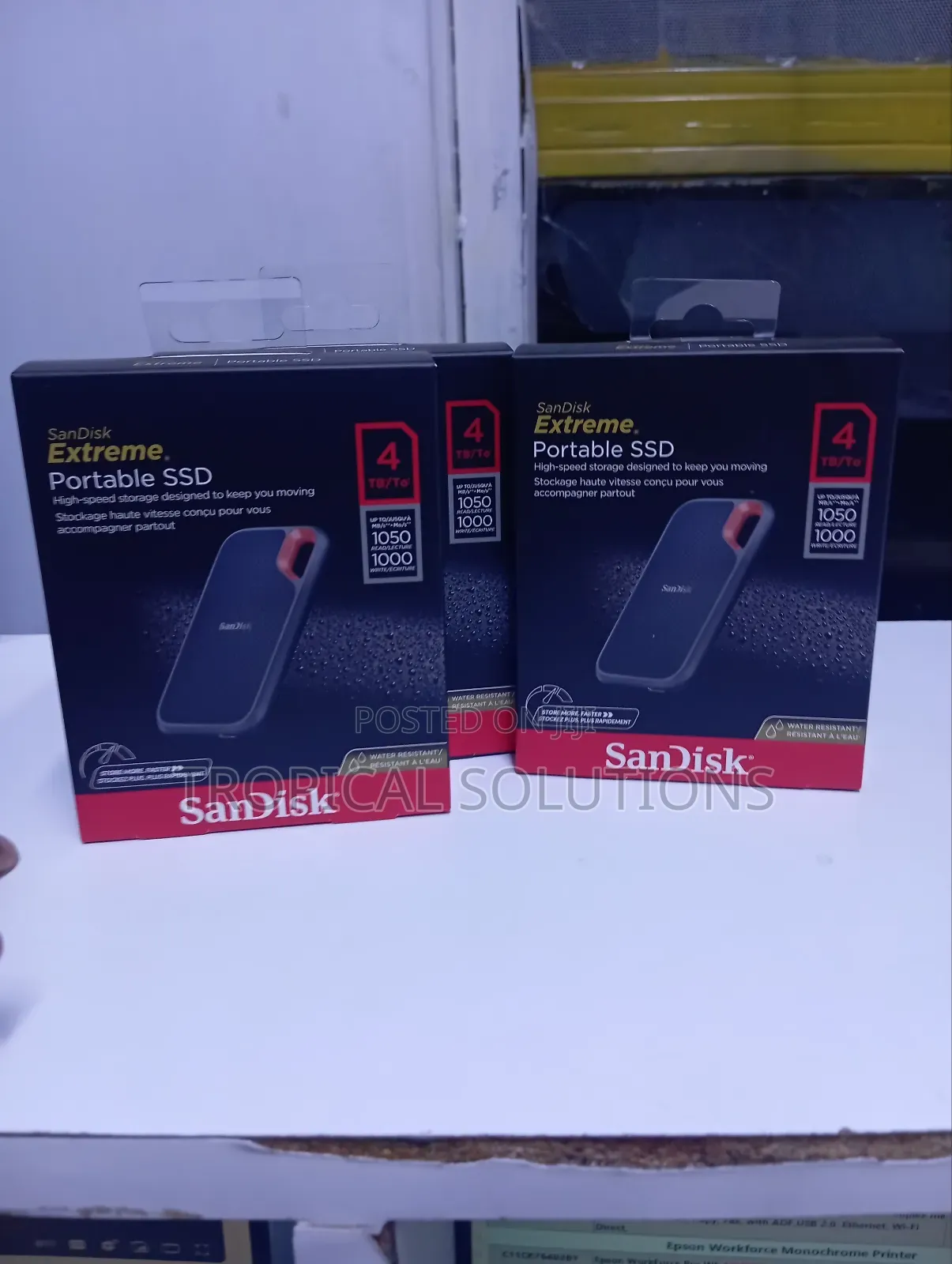 Sandisk E61 Extreme Portable External SSD 4tb