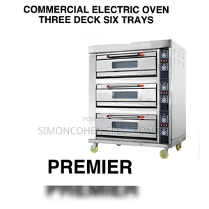 Premier Commercial Electric Oven 6 Trays