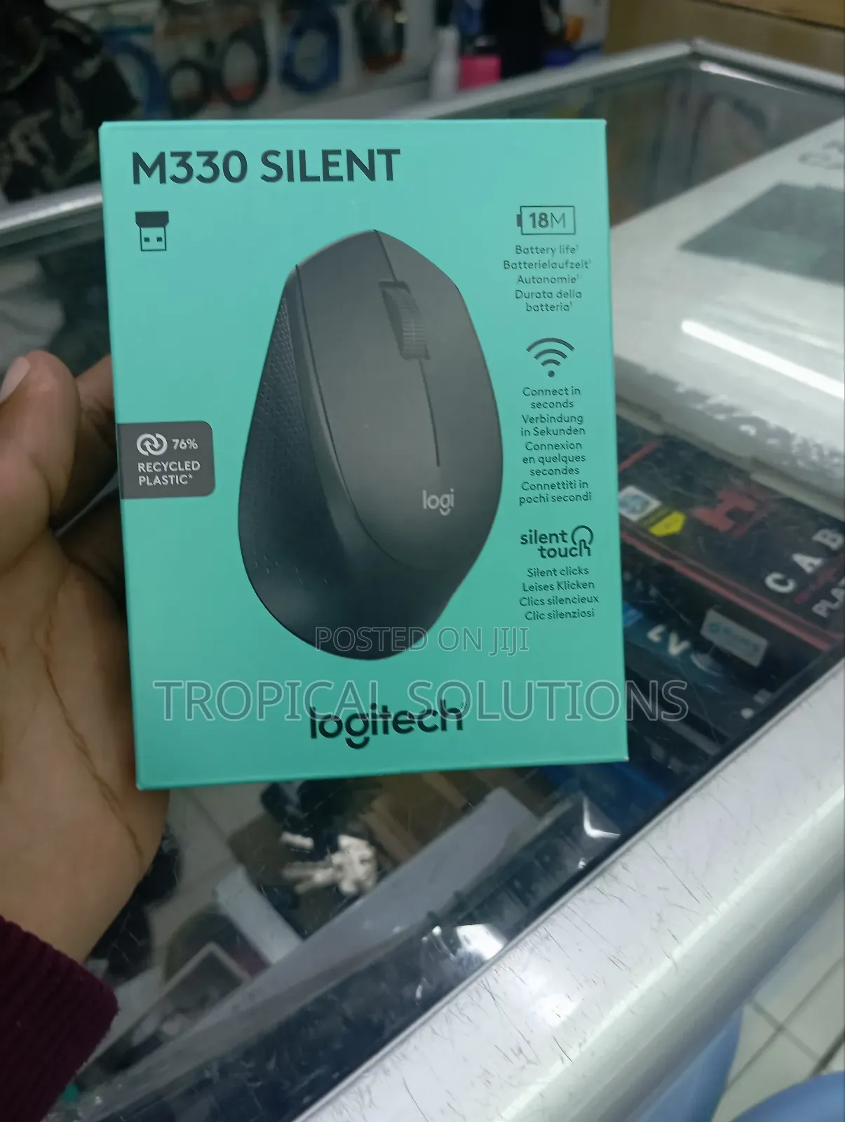 M330 Logitech Silent Mouse Black M330 Mouse