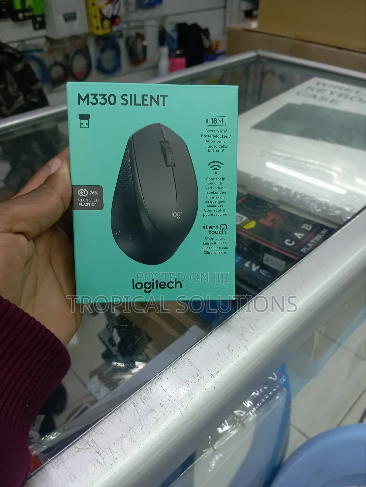 M330 Logitech Silent Mouse Black M330 Mouse
