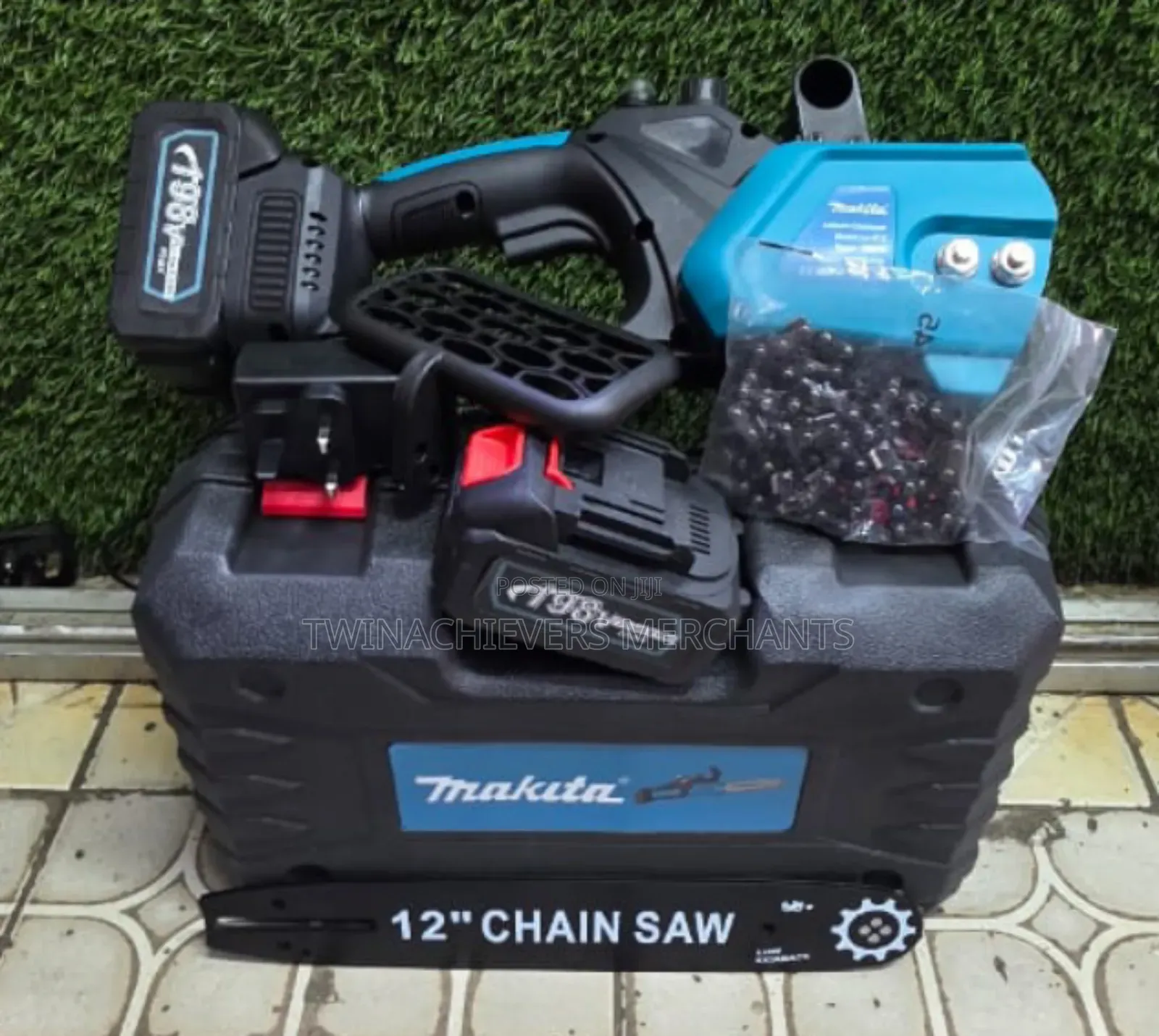 Chainsaw,Rechargable/Cordless Chainsaw/Powersaw 198v 12'inch