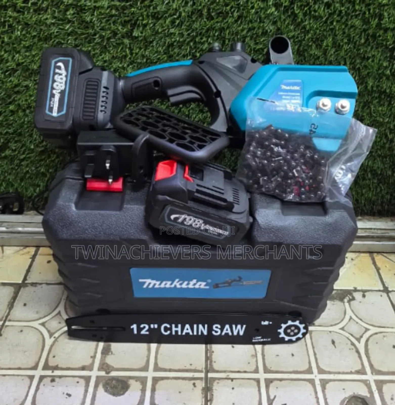Chainsaw,Rechargable/Cordless Chainsaw/Powersaw 198v 12'inch