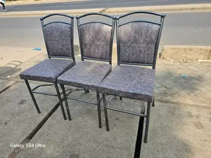 Restaurant And Bar Silver Coated Chairs