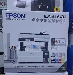 L6490 Epson Printer A4 !! Epson Ecotank L6490 Printer