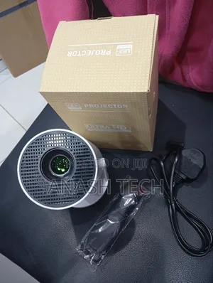 Smart Led Portable Mini Projector - Full Wifi, Usb